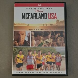 Disney McFarland USA DVD with Red and Yellow Accents